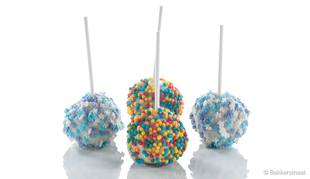 Cake pop vanille afbeelding